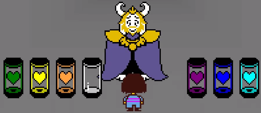 Undertale Asgore And The Six Human Souls Mythic Bios